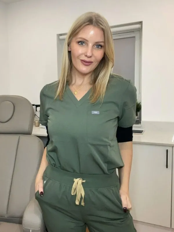 Hayley Ford in her treatment room at 260 Pentonville Road, King's Cross
